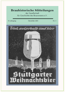 Brauhistorische Mitteilungen Dezember 2025